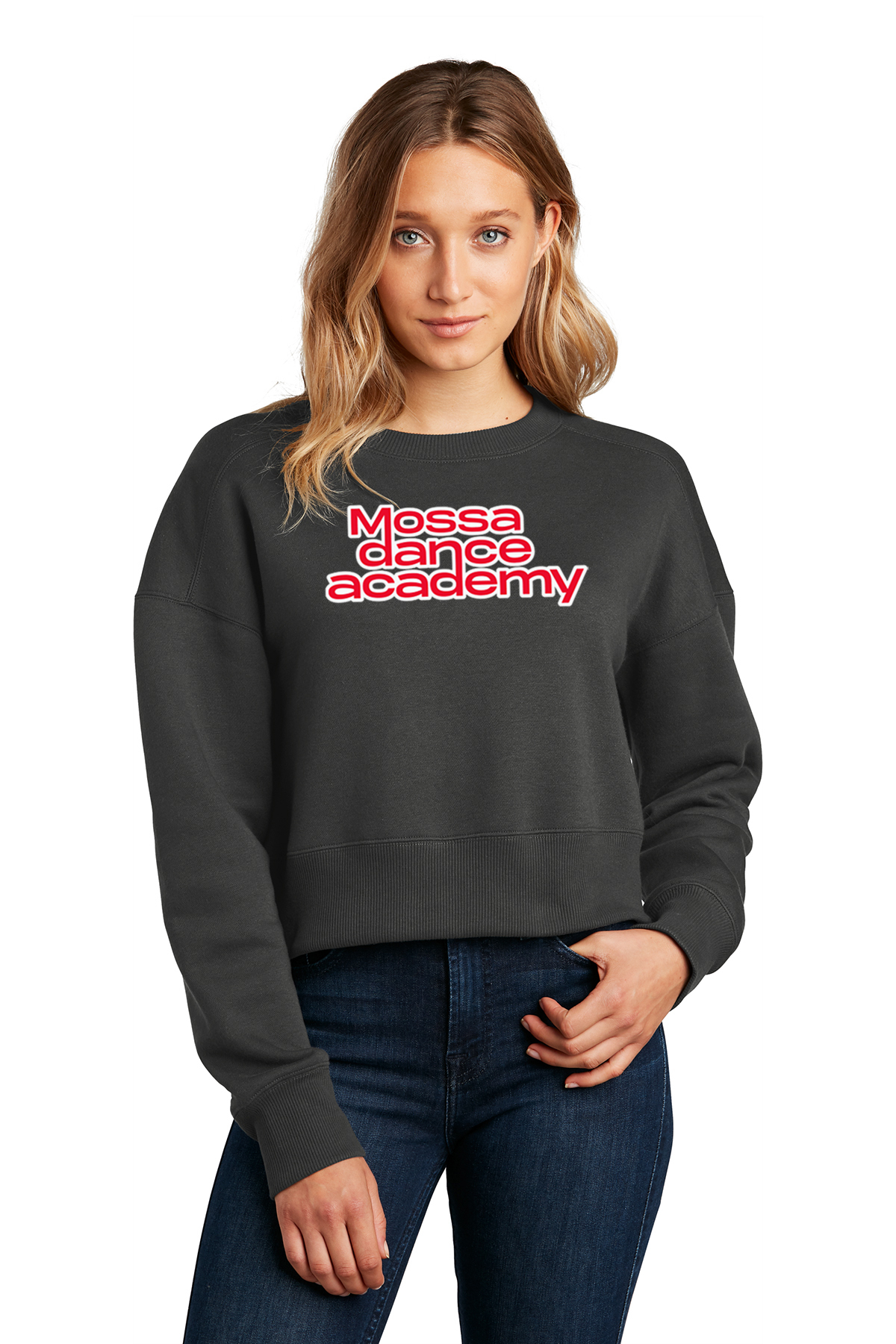 District® Women’s Perfect Weight® Fleece Cropped Crew