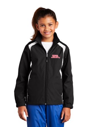 Sport-Tek® Youth Colorblock Raglan Jacket